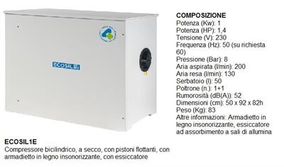 ECOSIL 1 + ESSICCATORE - 1 POSTO