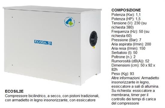 ECOSIL 2 + ESSICCATORE - 2/3 POSTI
