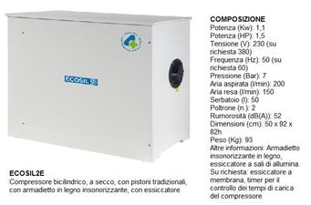 ECOSIL 2 + ESSICCATORE - 2/3 POSTI