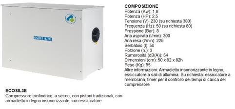 ECOSIL 3 + ESSICCATORE - 3/4 POSTI