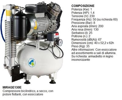 MIR 130 + ESSICCATORE - 2 POSTI