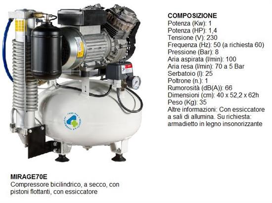 MIR 70 + ESSICCATORE - 1 POSTO