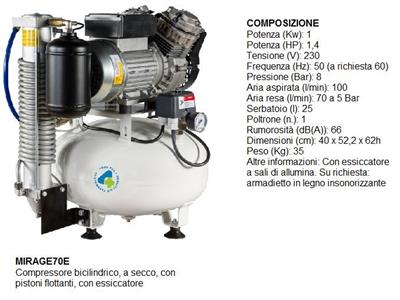 MIR 70 + ESSICCATORE - 1 POSTO
