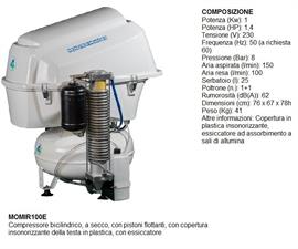 MOMIR 100 + ESSICCATORE - 1 POSTO + COP.TESTATA IN PLASTICA