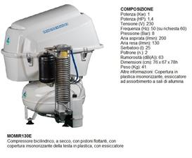MOMIR 130 + ESSICCATORE - 2 POSTI + COP.TESTATA IN PLASTICA