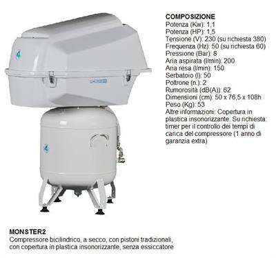 ECO 2 + COPERTURA TESTATA IN PLASTICA - 2/3 POSTI