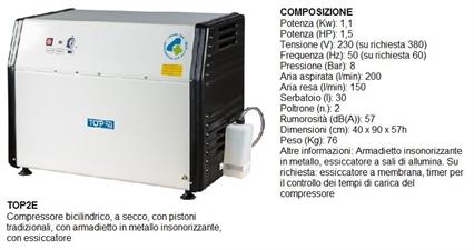 TOP S 2 + ESSICCATORE + 2/3 POSTI