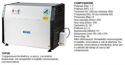 TOP S 2 + ESSICCATORE + 2/3 POSTI