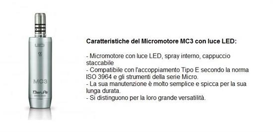 MICROMOTORE MOTEUR MC3 LED