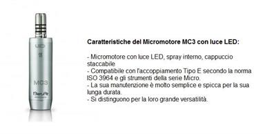 MICROMOTORE MOTEUR MC3 LED