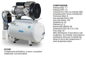 ECO 2 + ESSICCATORE - 2/3 POSTI